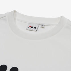 Fila Linear One-on-one - Miesten Hoodie - Valkoinen | FI-70302